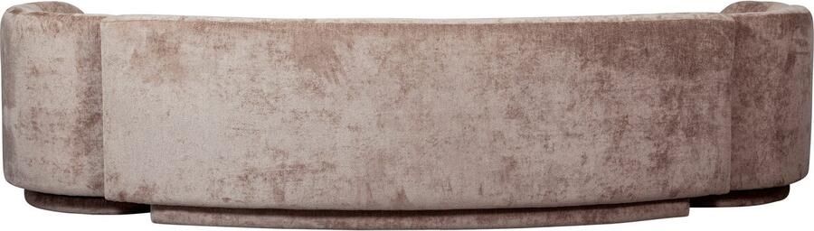 WOOOD Loungebank Combi-Popular: Bank + fauteuil met grof chenille gevoerd breedte 370 cm - Foto 2