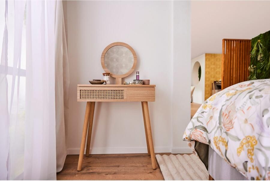 WOOOD Make-uptafel SOOF inclusief spiegel h 125 cm x b 70 cm - Foto 5