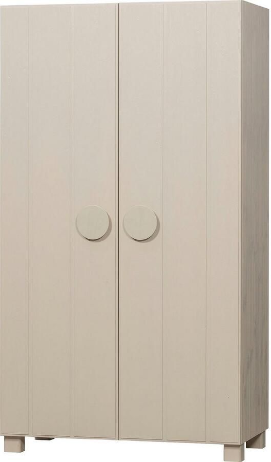 WOOOD Multifunctionele kast Noah Opbergkast Hal kast met kledingstang h 200 cm x b 110 cm - Foto 6