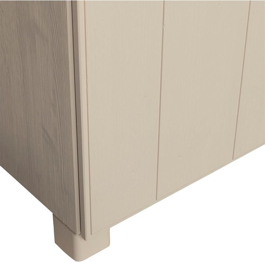 WOOOD Multifunctionele kast Noah Opbergkast Hal kast met kledingstang h 200 cm x b 110 cm - Foto 3