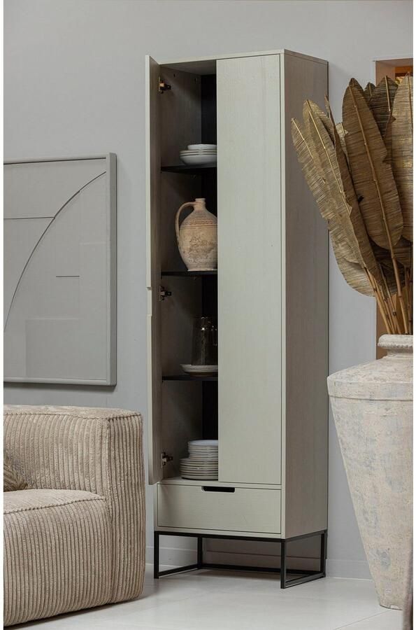 WOOOD Multifunctionele kast Silas H 210 cm x B 60 cm x D 36 cm - Foto 3