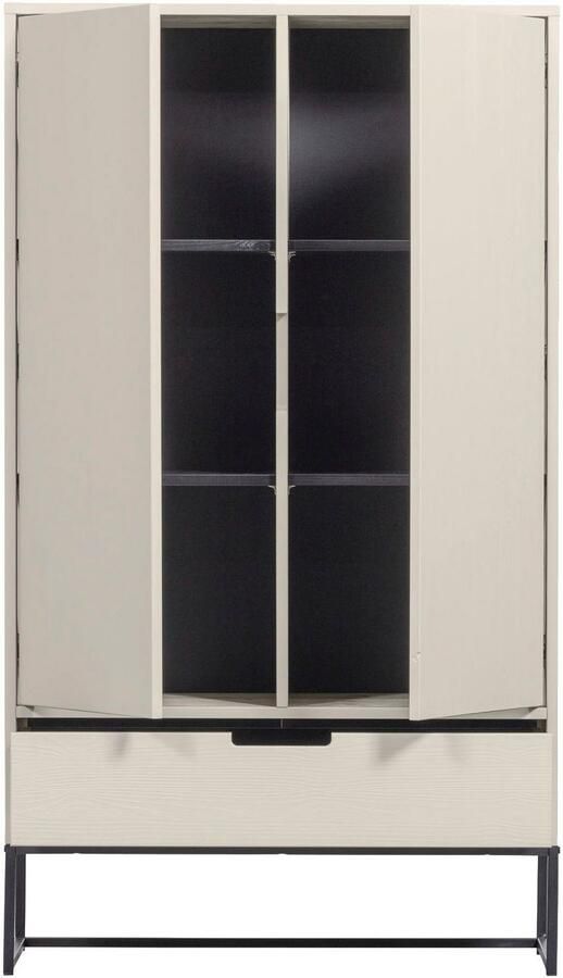 WOOOD Multifunctionele kast Silas twee deuren met lade h 149 cm x b 85 cm - Foto 7