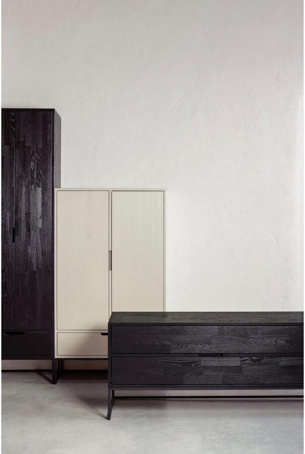 WOOOD Multifunctionele kast Silas twee deuren met lade h 149 cm x b 85 cm - Foto 5