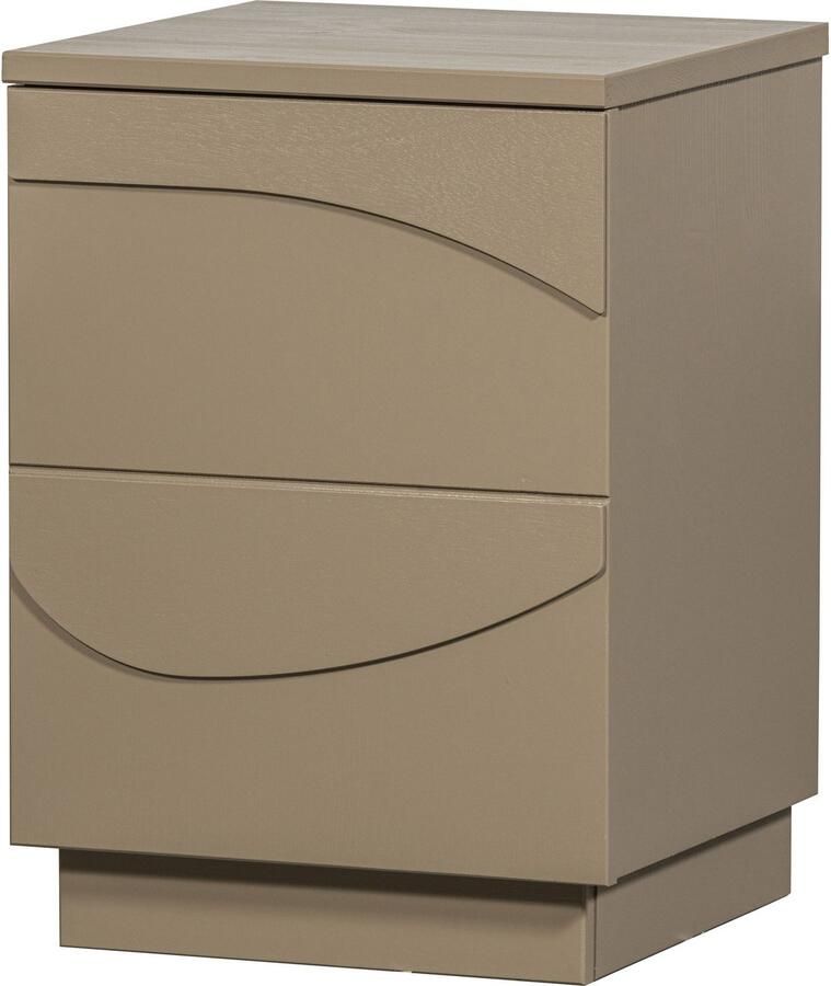 WOOOD Nachtkastje Teo 3d-effect belastbaar tot 15 kg push-to-open functie breedte 36 cm - Foto 11