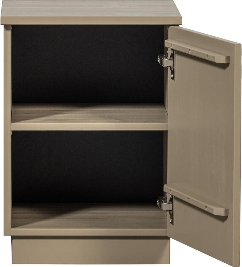 WOOOD Nachtkastje Teo 3d-effect belastbaar tot 15 kg push-to-open functie breedte 36 cm - Foto 4