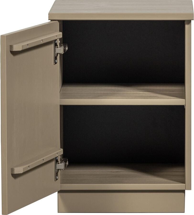 WOOOD Nachtkastje Teo 3d-effect belastbaar tot 15 kg push-to-open functie breedte 36 cm - Foto 5