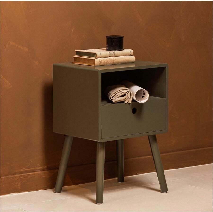 WOOOD Nachtkastje Vienna inclusief eenvoudige wandbevestiging h 53 cm x b 36 cm - Foto 2