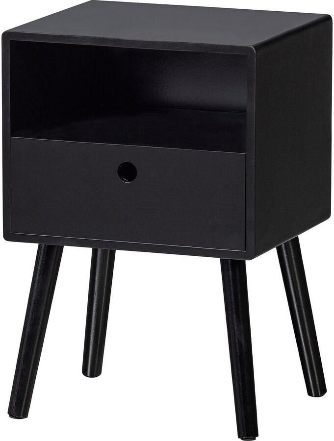 WOOOD Nachtkastje Vienna inclusief eenvoudige wandbevestiging h 53 cm x b 36 cm - Foto 6