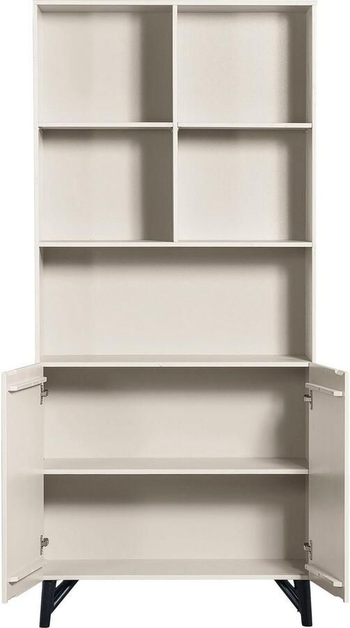 WOOOD Exclusive Opbergkast Miller Grenenhout 200 x 90cm Beige - Foto 7