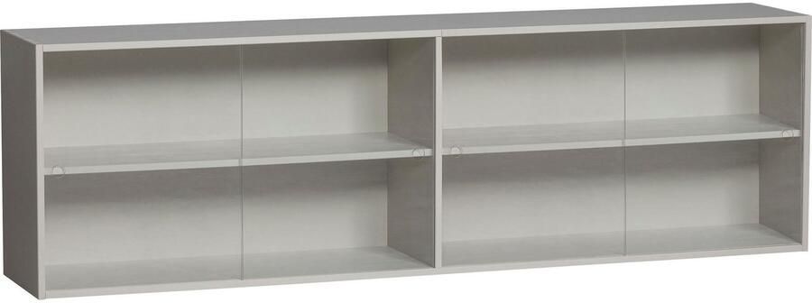 WOOOD Opzetkast Klink met doorzichtige schuifdeuren h 60 cm x b 200 cm - Foto 8