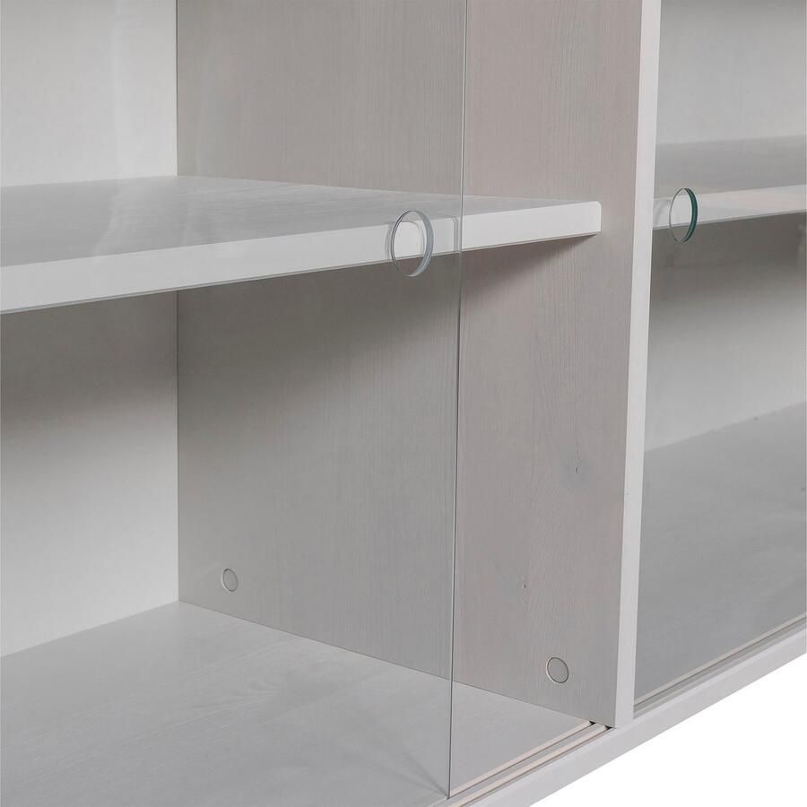 WOOOD Opzetkast Klink met doorzichtige schuifdeuren h 60 cm x b 200 cm - Foto 4