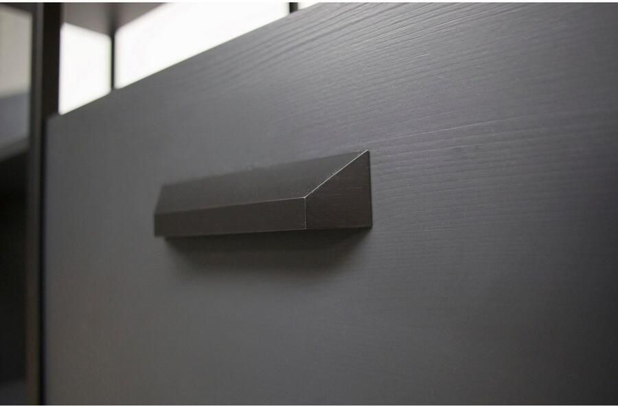 BePureHome Legacy Vakkenkast Hout Metaal Zwart 220x123x45 - Foto 6