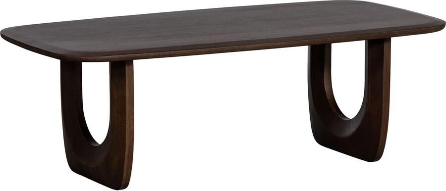 BePureHome Frequent Salontafel Royaal Tafelblad Massief Mangohout Walnoot Bruin 40x120x60 cm - Foto 3