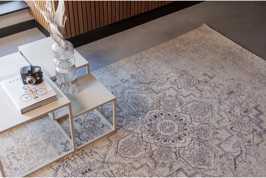 WOOOD Exclusive Salontafel Mida Metaal 70cm Greige Vierkant - Foto 6
