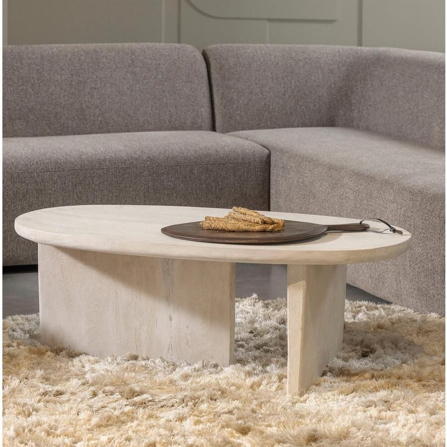 WOOOD Salontafel SEAM van mangohout h 40 cm x b 110 cm x d 60 cm