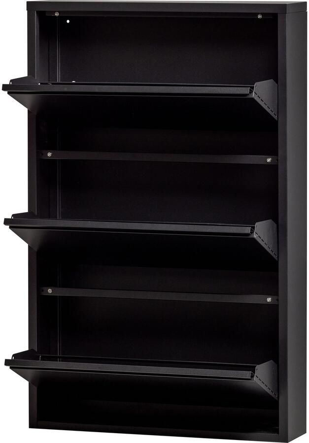 WOOOD Schoenenkast Sandburg met drie vakken breedte 66 cm - Foto 2