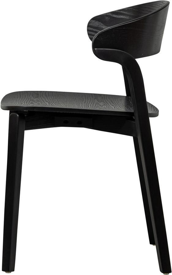 WOOOD Stoel Cras Eetkamerstoel van essenhoutfineer (set 2 stuks) - Foto 7