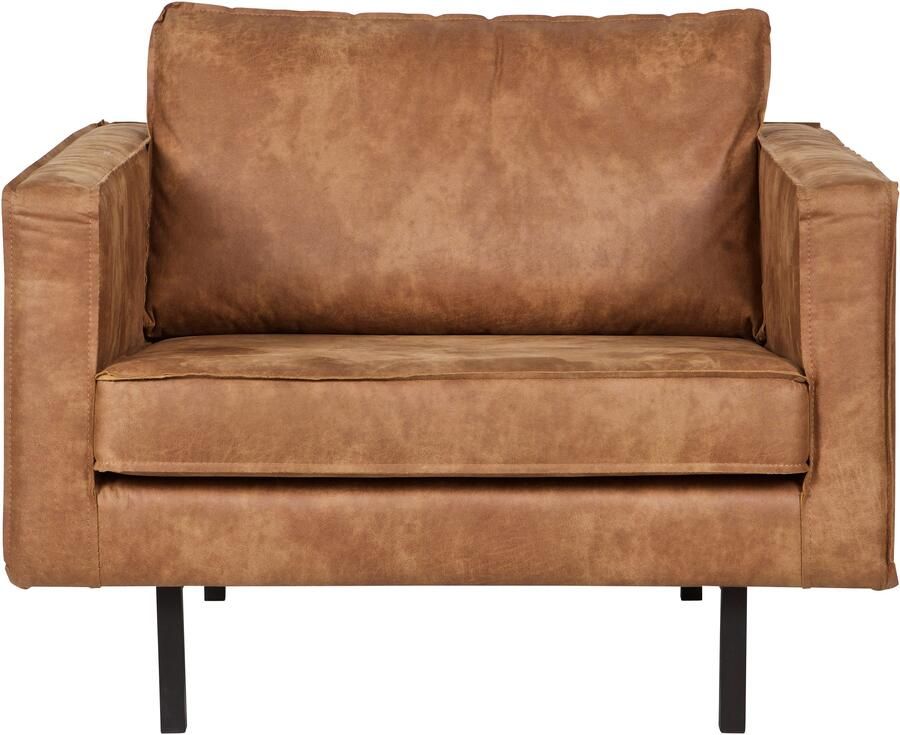 BePureHome Rodeo Fauteuil Recycle Leer Cognac 85x105x86 - Foto 2