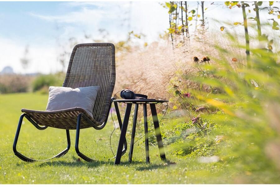 WOOOD Tuinstoel TOMS geschikt voor binnen- en buitenruimtes h 97 cm x b 51 cm (1 stuk) - Foto 9