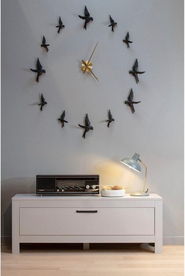 WOOOD Tv-meubel Bonk TV-dressoir van dennenhout 1 klep h 45 cm x b 120 cm