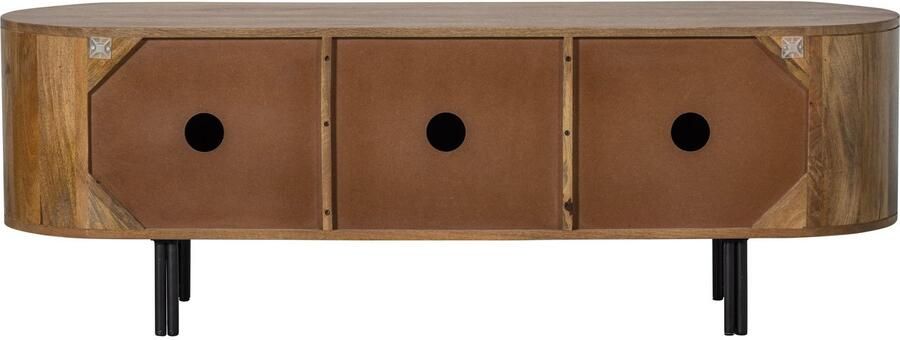 WOOOD Tv-meubel Effortless TV-dressoir Commode met drie deuren en twee opbergvakken H 50 cm x B 147 cm - Foto 7