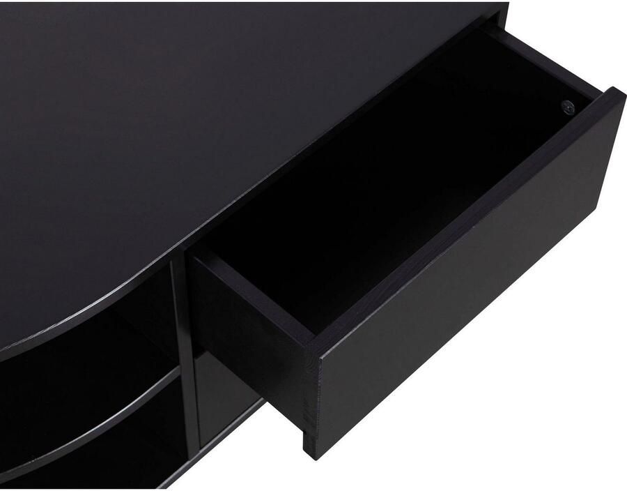 WOOOD Tv-meubel Finca commode met afgerond afsluitend rek met modern push-to-open systeem breedte 78 cm - Foto 7