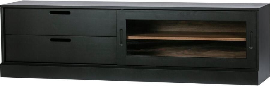 WOOOD Tv-meubel James TV-dressoir Commode glazen deur H 50 cm x B 180 cm x D 40 cm - Foto 6