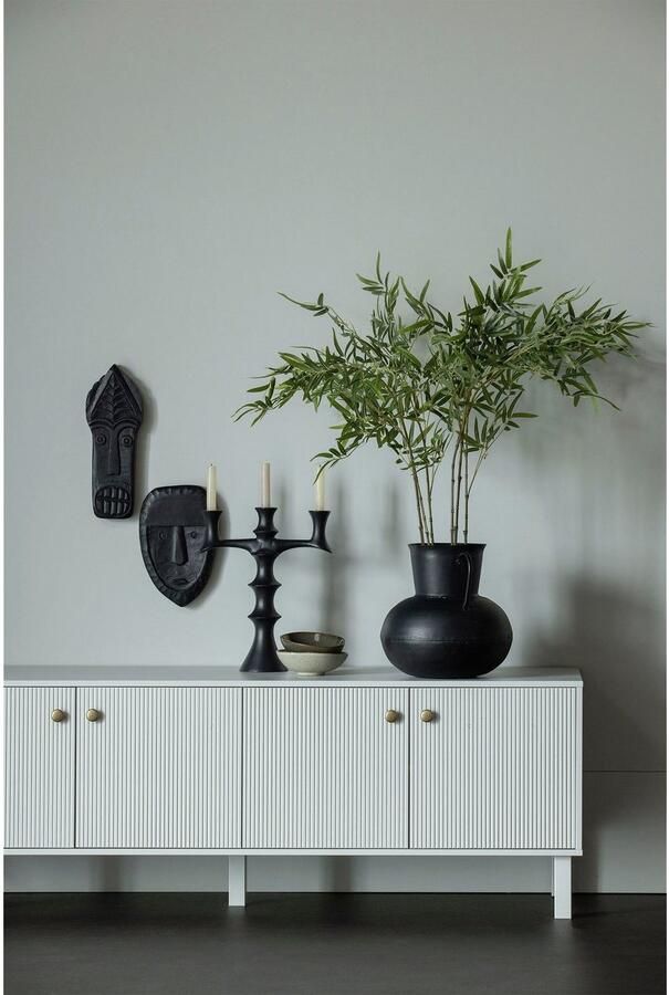 WOOOD Tv-meubel Madu TV-dressoir met 4 planken h 56 cm x b 160 cm