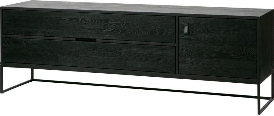 WOOOD Tv-meubel Silas TV-board Commode 2 lades en 1 deur veel opbergruimte breedte 120 of 180 cm - Foto 4
