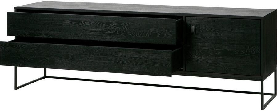 WOOOD Tv-meubel Silas TV-board Commode 2 lades en 1 deur veel opbergruimte breedte 120 of 180 cm - Foto 10