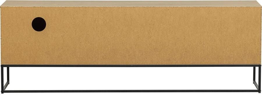 WOOOD Tv-meubel Silas TV-board Commode 2 lades en 1 deur veel opbergruimte breedte 120 of 180 cm - Foto 5
