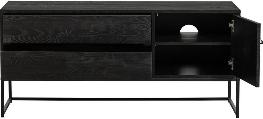 WOOOD Tv-meubel Silas TV-board Commode 2 lades en 1 deur veel opbergruimte breedte 120 of 180 cm - Foto 4