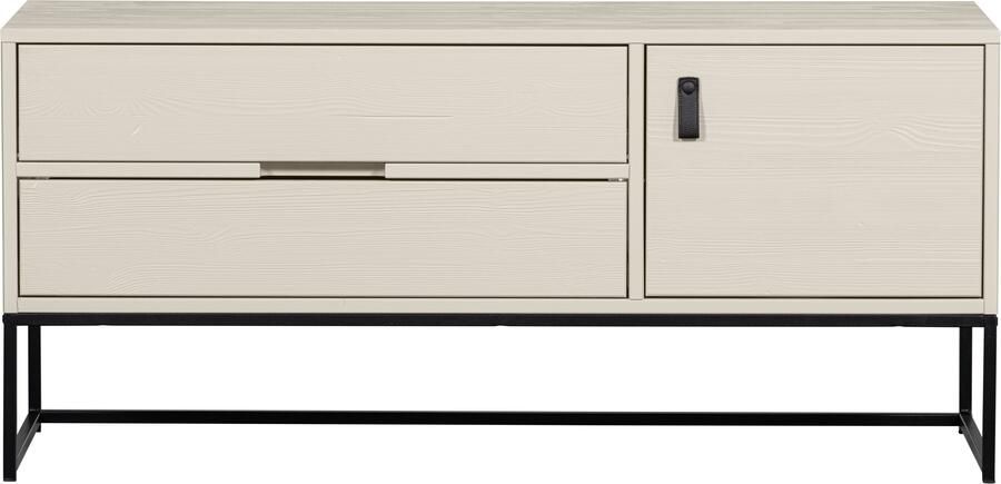 WOOOD Tv-meubel Silas TV-board Commode 2 lades en 1 deur veel opbergruimte breedte 120 of 180 cm - Foto 3