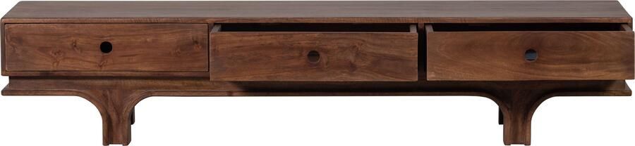 WOOOD Tv-meubel Staes TV-Board TV-kast drie lades H 37 cm x B 180 cm - Foto 4
