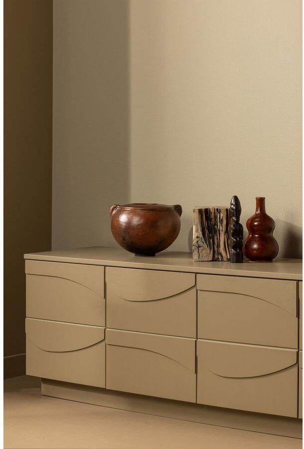 WOOOD Tv-meubel Teo TV-board met kabeldoorvoer push-to-open functie breedte 180 cm - Foto 4