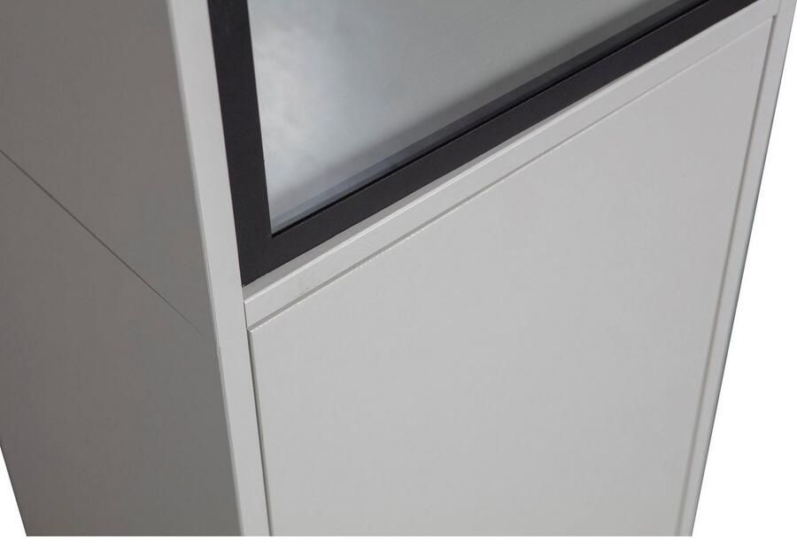 WOOOD Vitrinekast Basic met twee deuren h 230 cm x b 52 5 cm - Foto 7