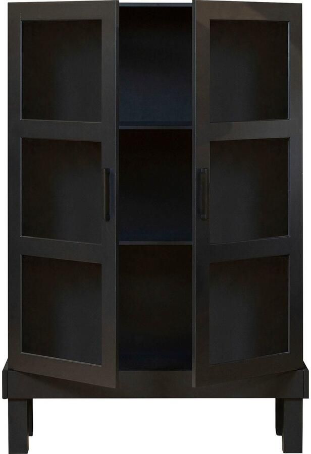 WOOOD Vitrinekast Bonk uitgerust met drie planken h 160 cm x b 107 cm - Foto 2