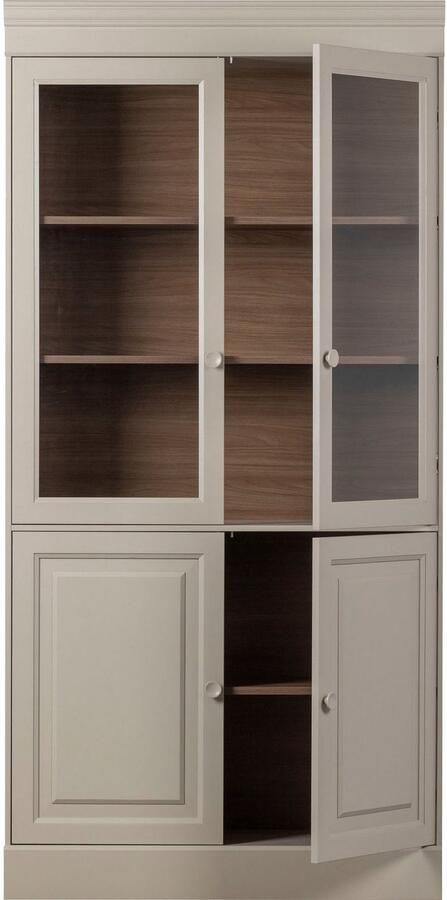 WOOOD Vitrinekast Chow van dennenhout breedte 105 cm x hoogte 215 cm - Foto 7