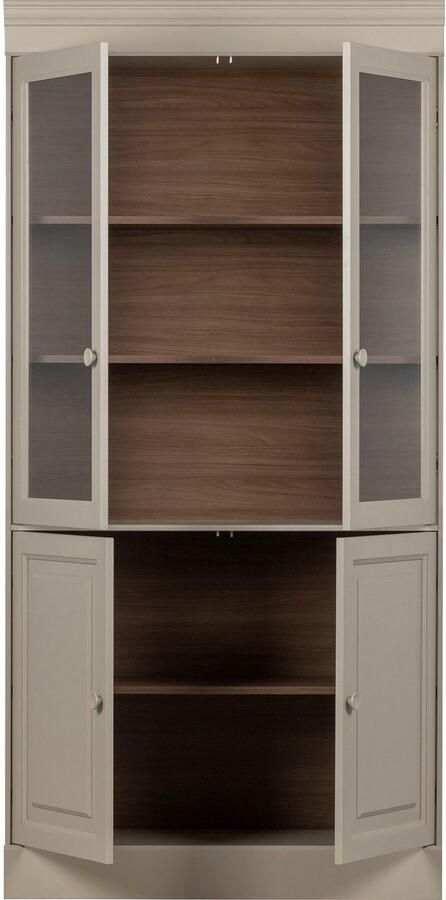 WOOOD Vitrinekast Chow van dennenhout breedte 105 cm x hoogte 215 cm - Foto 8