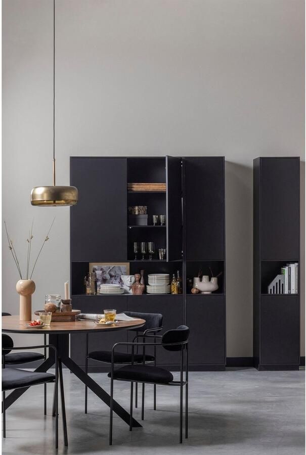 WOOOD Vitrinekast Finca met push-to-open systeem hoogte 210 cm x breedte 110 cm - Foto 3