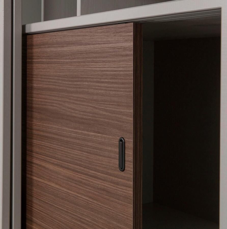 WOOOD Vitrinekast James met glas veel opbergruimte h 200 cm x b 125 cm - Foto 2