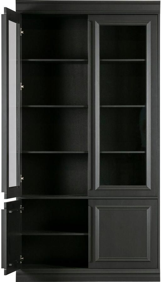 WOOOD Vitrinekast Organize met glazen deuren van grenenhout h 215 cm x b 110 cm - Foto 9