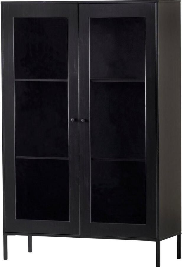 WOOOD Vitrinekast XAM van dennenhout breedte 100 cm - Foto 4