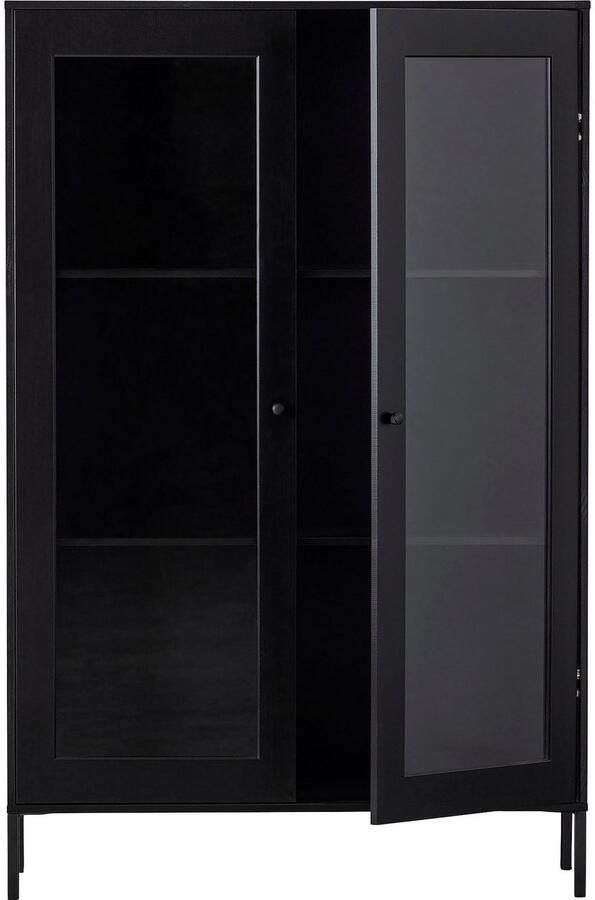 WOOOD Vitrinekast XAM van dennenhout breedte 100 cm - Foto 6