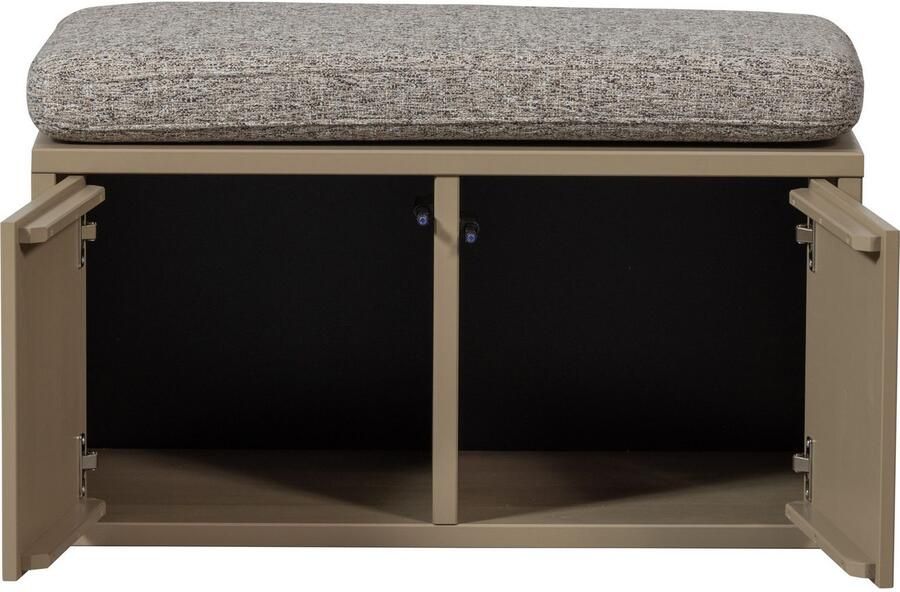 WOOOD Zitbank TURNER incl. comfortabel zitkussen breedte 80 cm - Foto 3