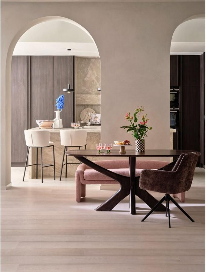 WOOOD Eetkamerstoel Grant met draaigelenk breedte 61 cm