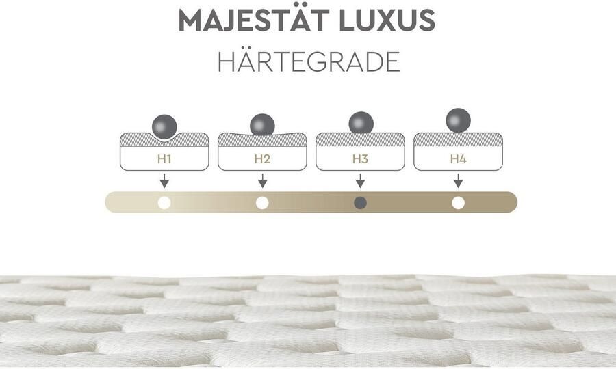 Yatas Bonell-binnenveringsmatras Majestät luxe matras 90x200 140x200 cm & andere maten hoogte 30 cm - Foto 14