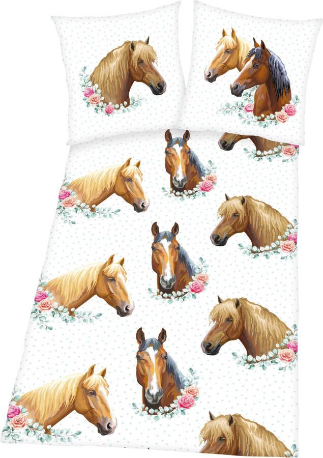 Young Collection Overtrekset Paard met leuk paarden motief