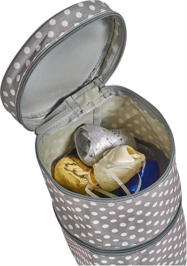 Zeller Present Multifunctionele mand Polyester Ø17x85