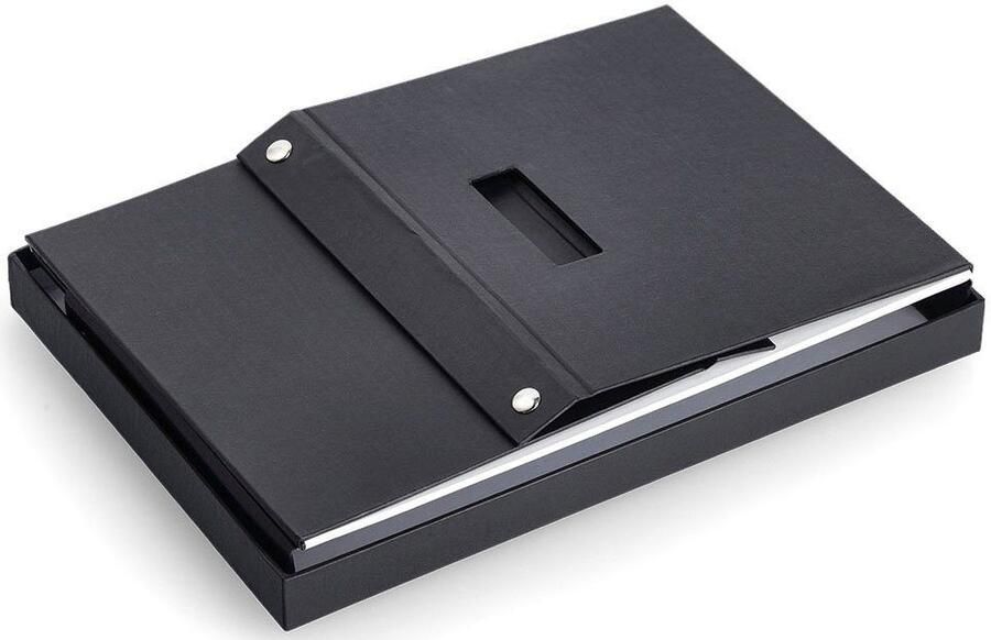 Zeller Present Opbergbox beschrijfbaar gerecycled karton (1 stuk) - Foto 5